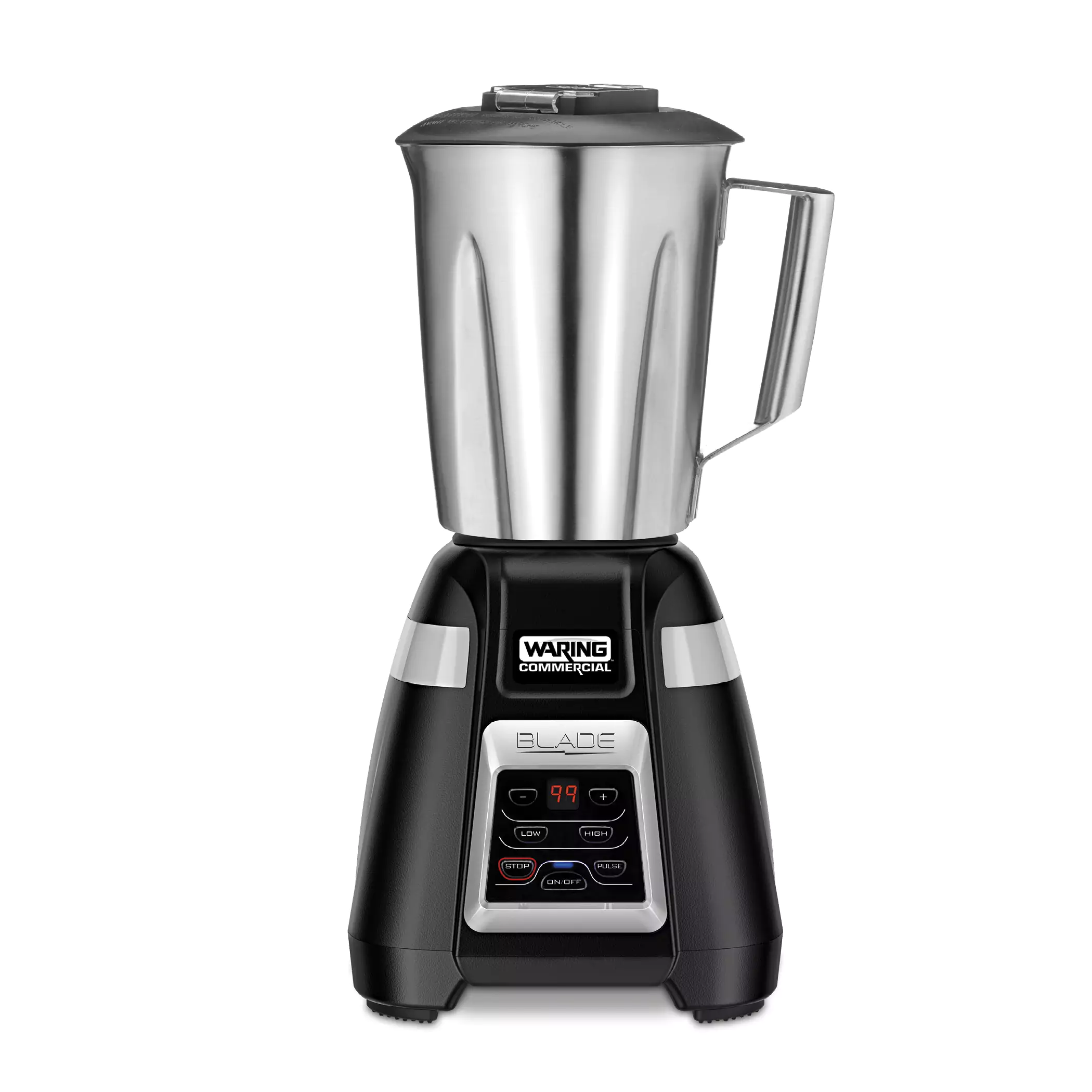 Blade Blender with Timer and Stainless Steel Container